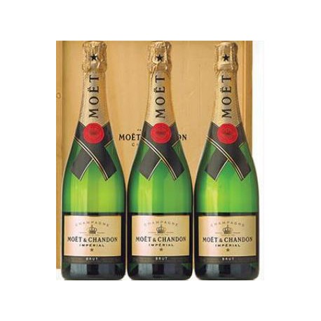 Abrumador despreciar superávit Champagne Francés Möet & Chandon Brut Imperial C/3 - comprar regalos -  RUTAselecta